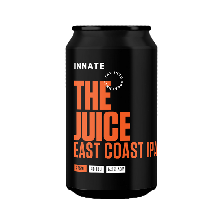 Innate Brewers - The Juice East Coast IPA  6.2% 375ml Can