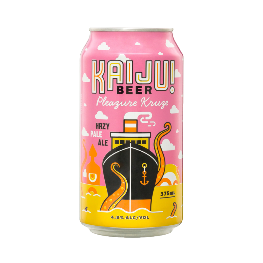 Kaiju Beer - Pleazure Kruze Hazy Pale Ale 4.8% 375ml Can