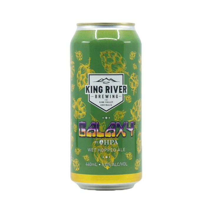 King River Brewing - Galaxy Wet Hop Pale Ale 6% 440ml Can