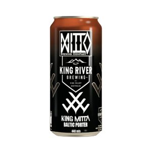 King River Brewing - King Mitta Baltic Porter 8.5% 440ml Can