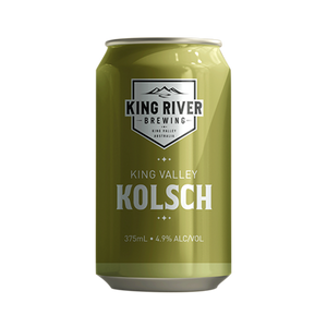 King River Brewing - King Valley Kolsch 4.9% 375ml Can