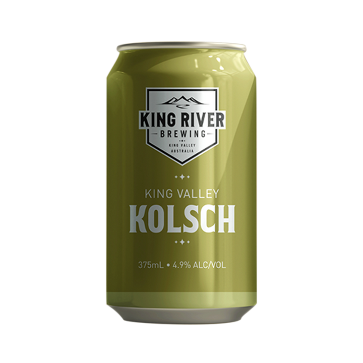 King River Brewing - King Valley Kolsch 4.9% 375ml Can
