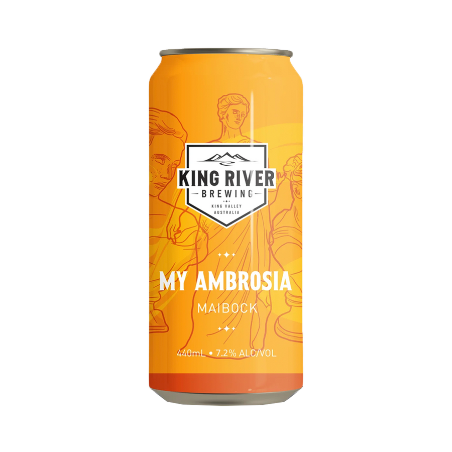 King River Brewing - My Ambrosia Maibock 7.2% 440ml Can