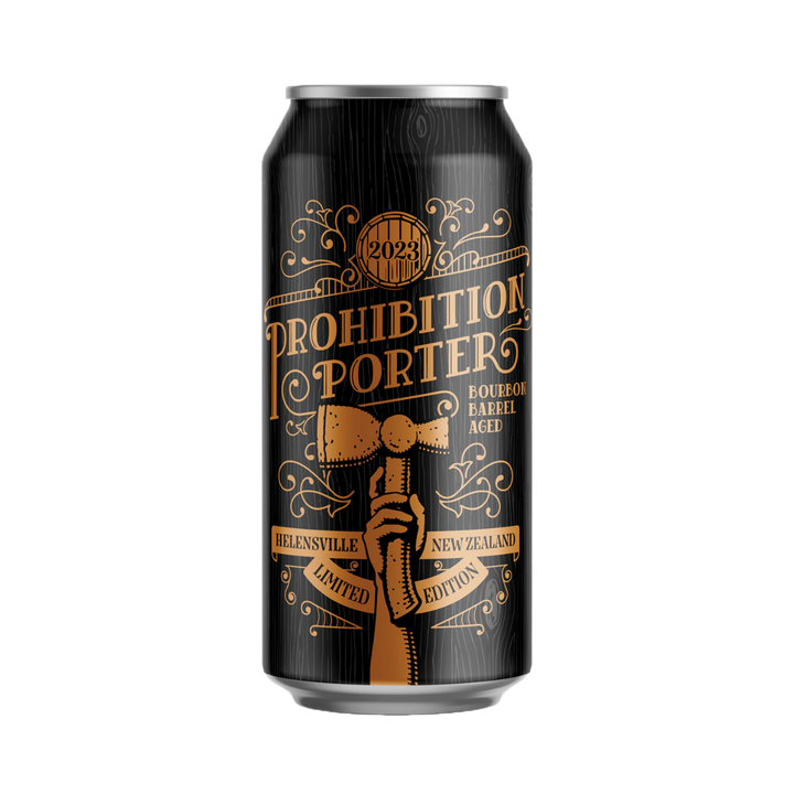 Liberty Brewing - Prohibition Porter 2023 Bourbon Barrel Aged Porter 12.3% 440ml Can