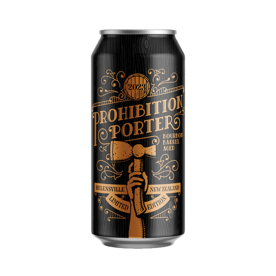 Liberty Brewing - Prohibition Porter 2023 Bourbon Barrel Aged Porter 12.3% 440ml Can