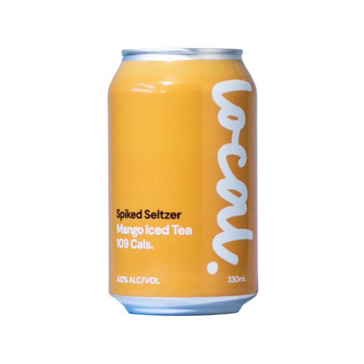 Local Brewing Co - Mango Iced Tea Spiked Seltzer 4% 330ml Can