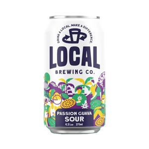 Local Brewing Co - Passion Guava Sour 4.5% 375ml Can