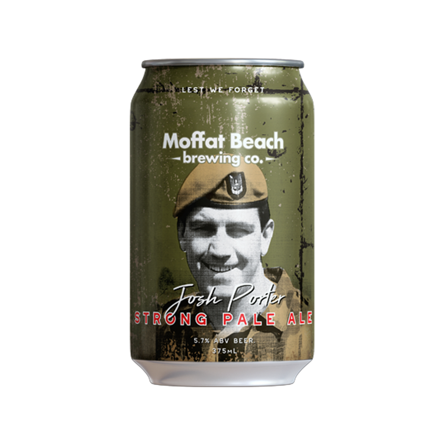 Moffat Beach Brewing Co - Josh Porter Strong Pale 5.7% 375ml Can