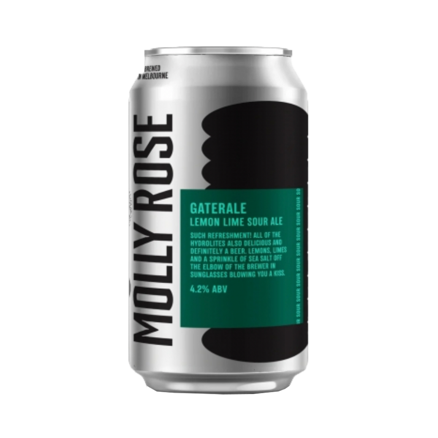 Molly Rose Brewing - Gaterale Lemon Lime Sour 4.2% 375ml Can