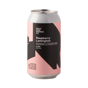 Molly Rose Brewing - Raspberry Lamington Sour 4% 375ml Can