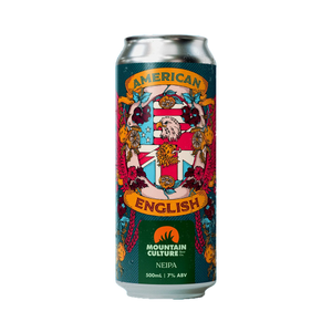 Mountain Culture Beer Co - American English NEIPA 7% 500ml Can