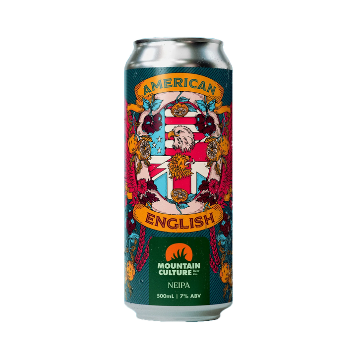 Mountain Culture Beer Co - American English NEIPA 7% 500ml Can