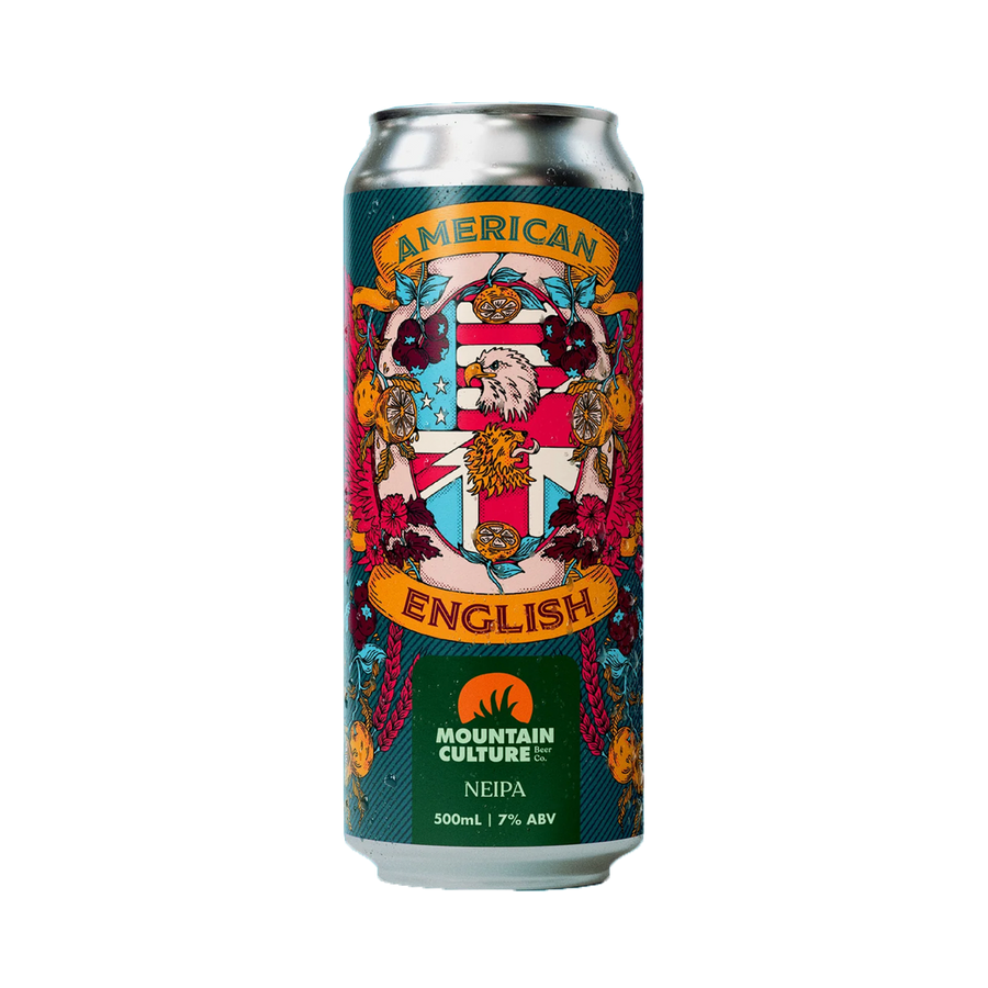 Mountain Culture Beer Co - American English NEIPA 7% 500ml Can