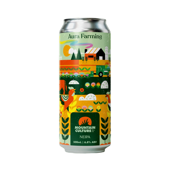 Mountain Culture Beer Co - Aura Farming NEIPA 6.8% 500ml Can