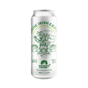 Mountain Culture Beer Co - Authentic Irish Experience Microdosed NEIPA 7% 500ml Can