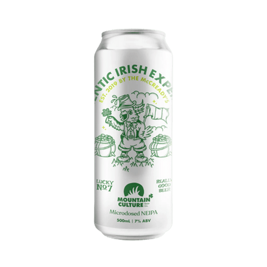 Mountain Culture Beer Co - Authentic Irish Experience Microdosed NEIPA 7% 500ml Can
