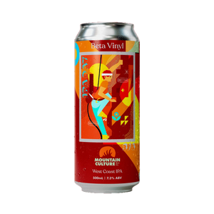 Mountain Culture Beer Co - Beta Vinyl West Coast IPA 7.3% 500ml Can