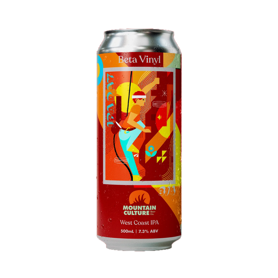 Mountain Culture Beer Co - Beta Vinyl West Coast IPA 7.3% 500ml Can