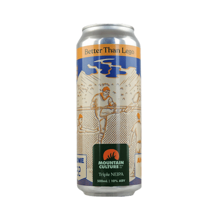 Mountain Culture Beer Co - Better Than Lego Triple NEIPA 10% 500ml Can