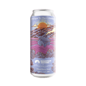Mountain Culture Beer Co - Escape To The Country Mixed Berry Sour 7.5% 500ml Can
