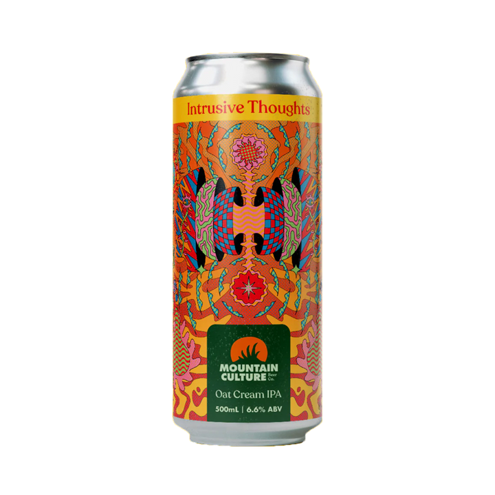 Mountain Culture beer Co - Intrusive Thoughts Oat Cream IPA 6.6% 500ml Can