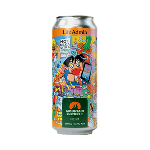Mountain Culture Beer Co - Life Admin NEIPA 6.7% 500ml Can