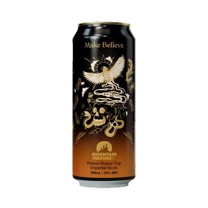 Mountain Culture Beer Co - Make Believe Peanut Butter Cup Imperial Stout 10% 500ml Can
