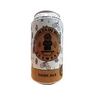 Mountain Monk Brewers - Dark Ale 4% 375ml Can