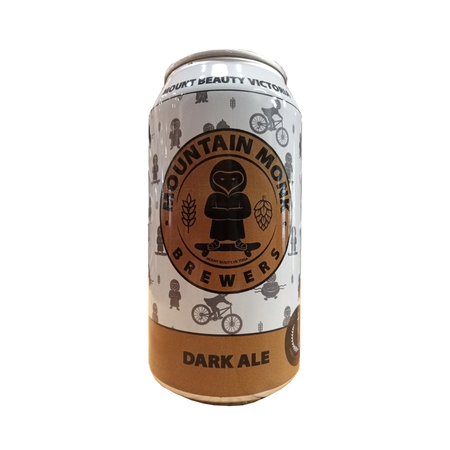 Mountain Monk Brewers - Dark Ale 4% 375ml Can