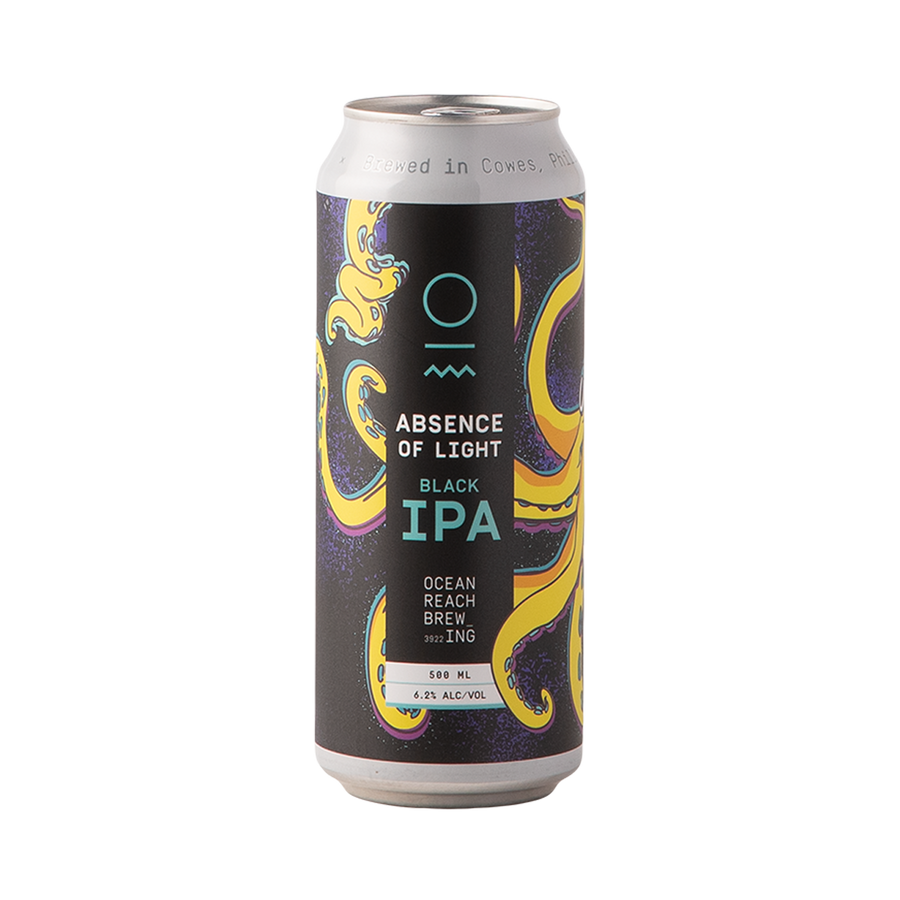 Ocean Reach Brewing - Absence of Light Black IPA 6.2% 500ml Can