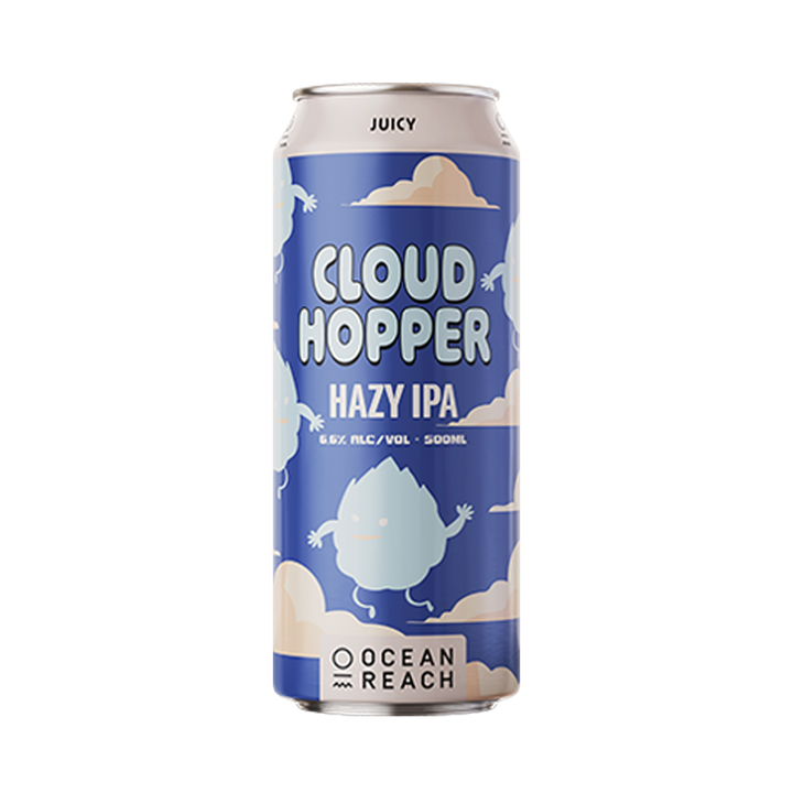 Ocean Reach Brewing - Cloud Hopper Hazy IPA 6.6% 500ml Can