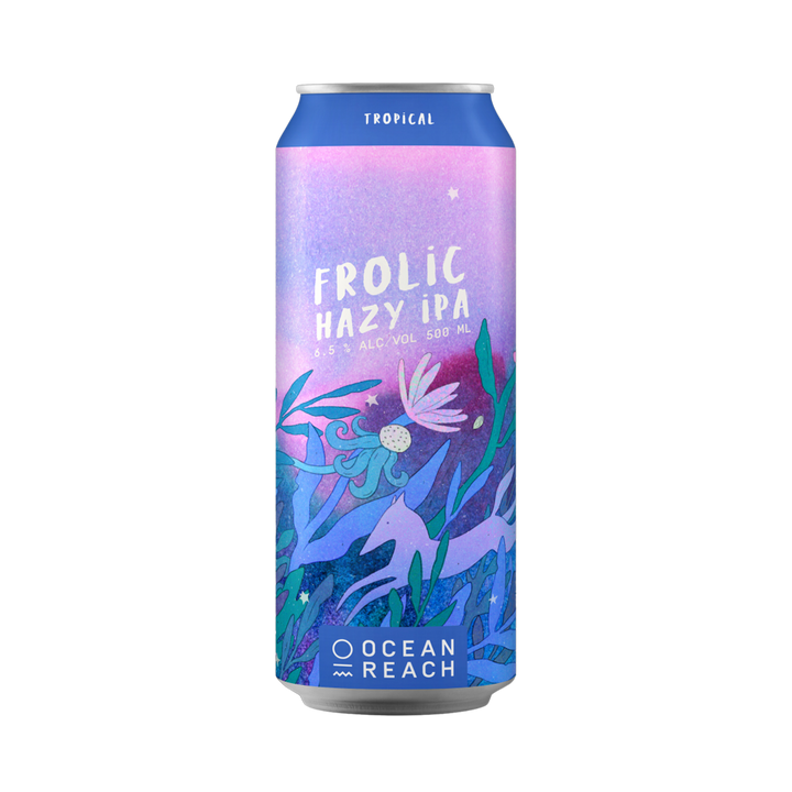 Ocean Reach Brewing - Frolic Hazy IPA 6.5% 500ml Can