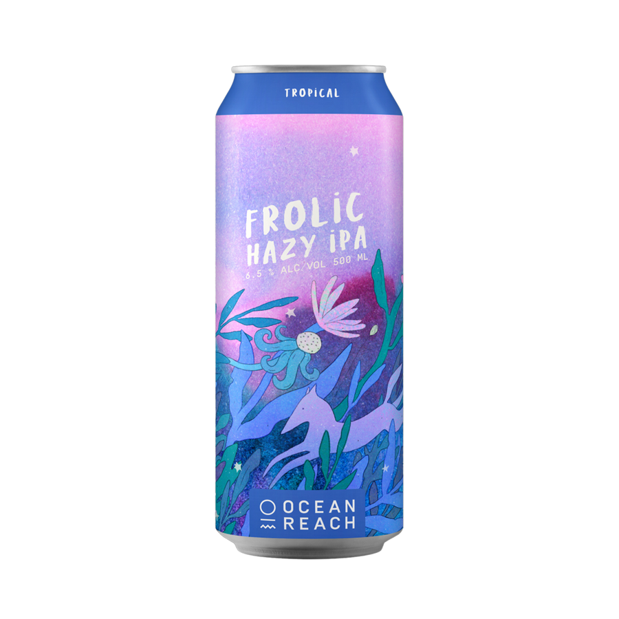 Ocean Reach Brewing - Frolic Hazy IPA 6.5% 500ml Can
