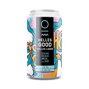 Ocean Reach Brewing - Helles Good Lager 4.8% 375ml Can