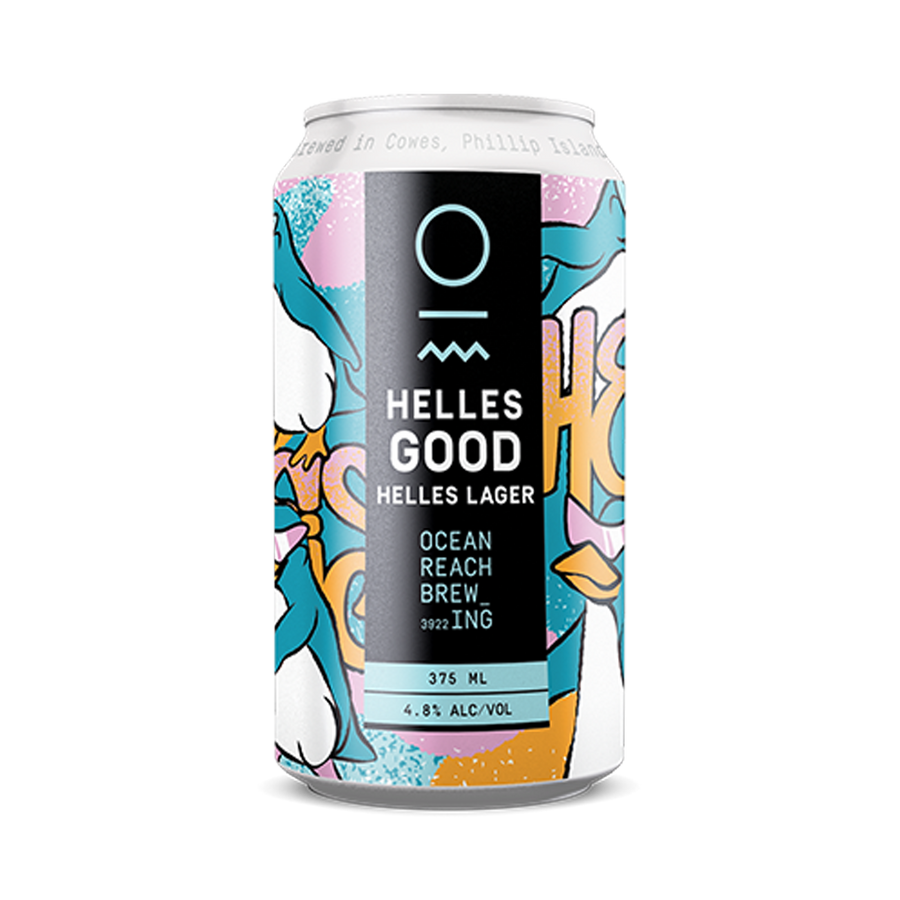 Ocean Reach Brewing - Helles Good Lager 4.8% 375ml Can