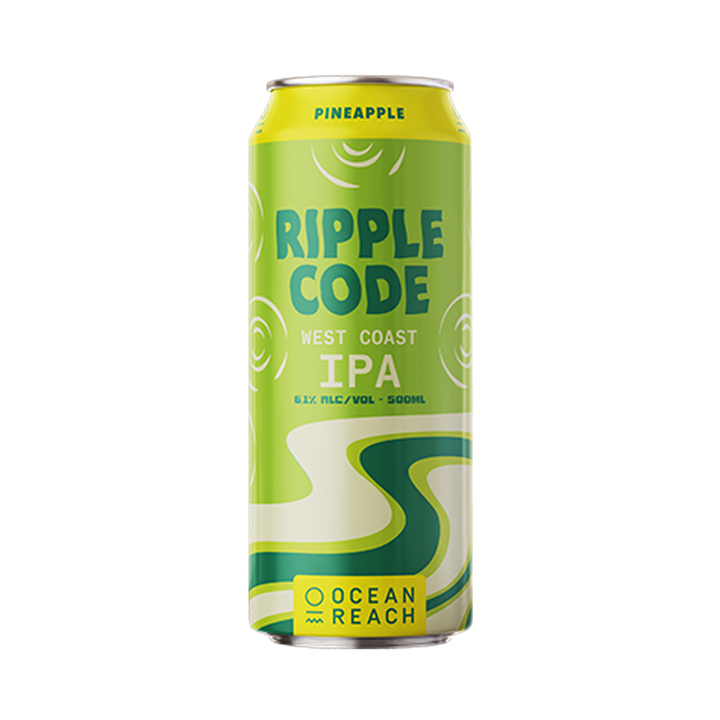 Ocean Reach Brewing - Ripple Code West Coast IPA 6.1% 500ml Can