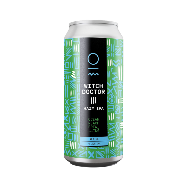 Ocean Reach Brewing - Witch Doctor 3 Hazy IPA 7% 500ml Can