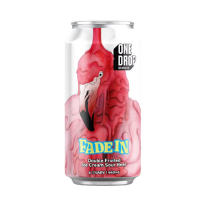 One Drop Brewing Co - Fade In Double Fruited Ice Cream Sour 6.1% 440ml Can
