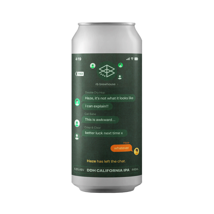 Range Brewing - Haze Has Left the Chat! DDH Cali IPA 6.6% 440ml Can