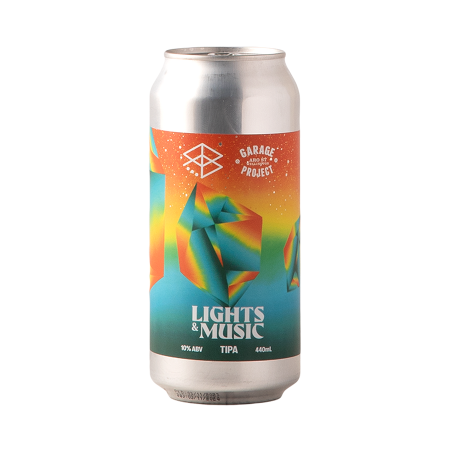 Range Brewing - Lights & Music Hazy Triple IPA 10% 440ml Can