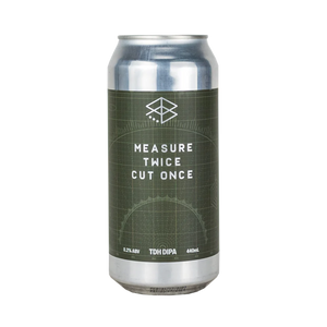 Range Brewing - Measure Twice Cut Once TDH Double IPA 8.2% 440ml Can