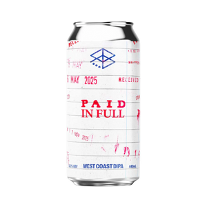 Range Brewing - Paid In Full West Coast Double IPA 8.2% 440ml Can
