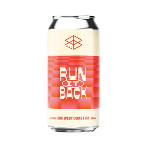 Range Brewing - Run It Back Double Dry Hopped West Coast IPA 6.6% 440ml Can