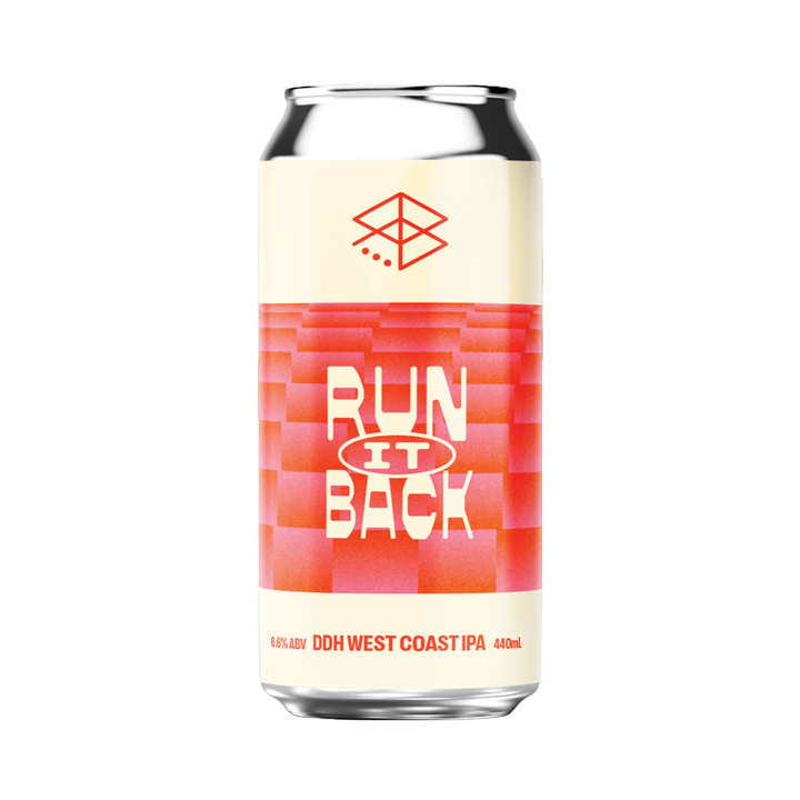 Range Brewing - Run It Back Double Dry Hopped West Coast IPA 6.6% 440ml Can