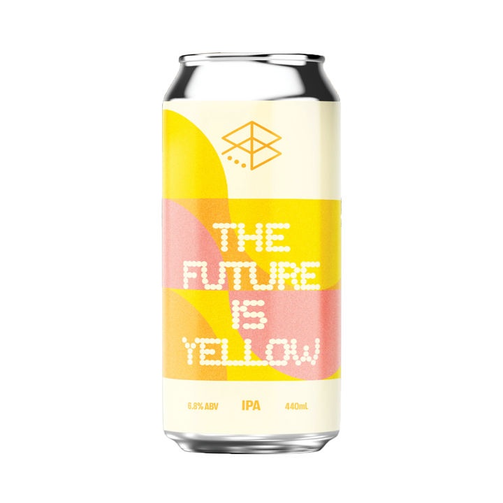 Range Brewing - The Future Is Yellow Hazy IPA 6.8% 440ml Can