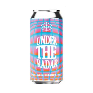 Range Brewing - Under The Radar Double Dry Hopped Oat Cream IPA 7.2% 440ml Can