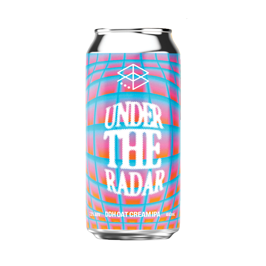 Range Brewing - Under The Radar Double Dry Hopped Oat Cream IPA 7.2% 440ml Can