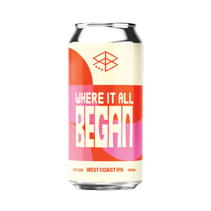 Range Brewing - Where It All Began West Coast IPA 6% 440ml Can