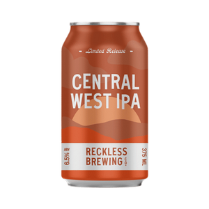 Reckless Brewing Co - Central West Coast IPA 6.5% 375ml Can