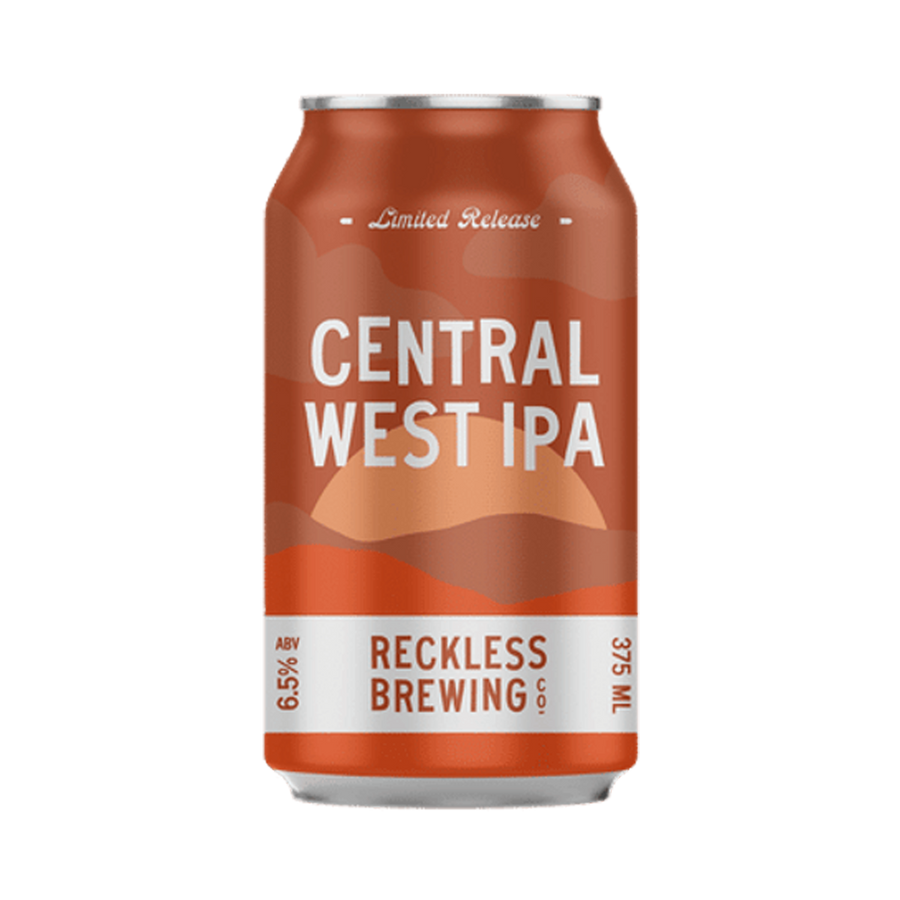 Reckless Brewing Co - Central West Coast IPA 6.5% 375ml Can